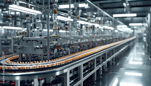 innovative pharmaceutical production line enhanced by generative AI technology