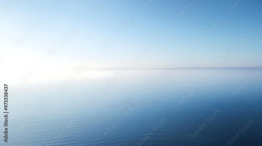 A smooth, flowing mist background with a clear, calm area for text A smooth, flowing mist background with a clear, calm area for text