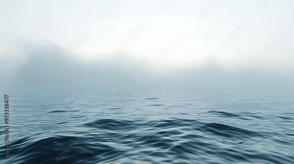 A smooth, flowing mist background with a clear, calm area for text A smooth, flowing mist background with a clear, calm area for text