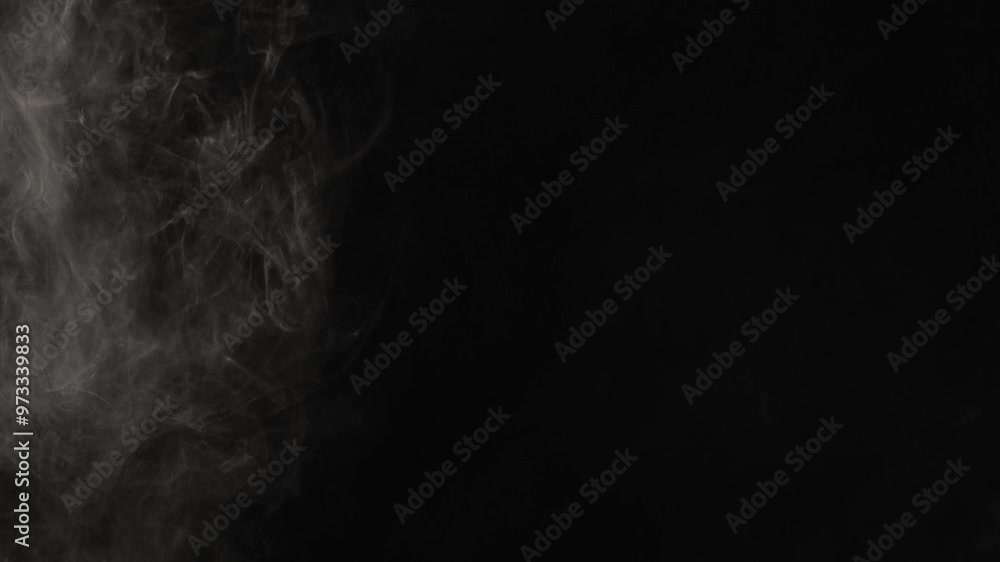 Abstract white smoke in slow motion. Smoke, Cloud of cold fog in light spot background. Light, white, fog, cloud, black background, 4k, ice smoke cloud. Floating fog. Abstract white smoke in slow motion. Smoke, Cloud of cold fog in light spot background. Light, white, fog, cloud, black background, 4k, ice smoke cloud. Floating fog.