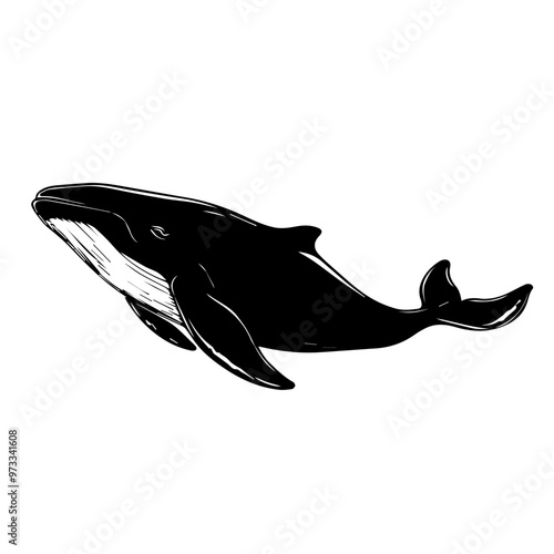 Whale Vector photo