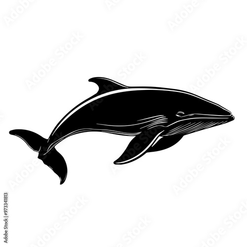 Whale Vector photo