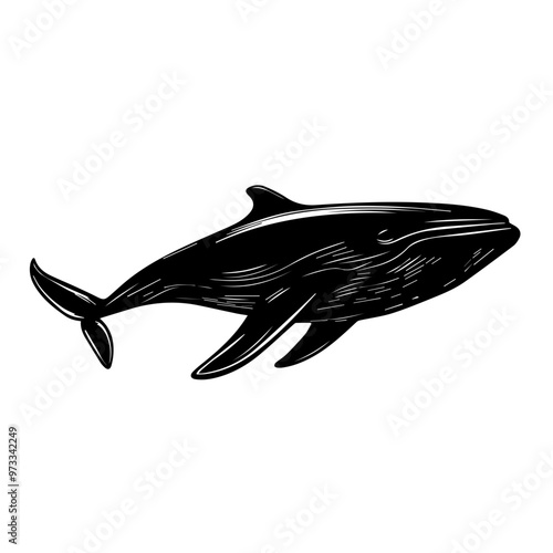 Whale Vector photo