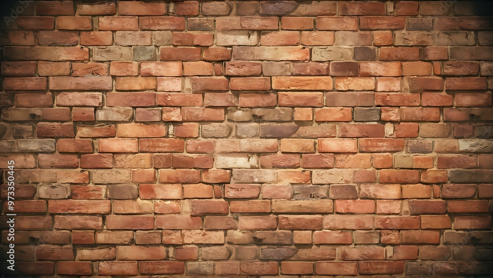 Obraz premium Aged brick wall pattern for background