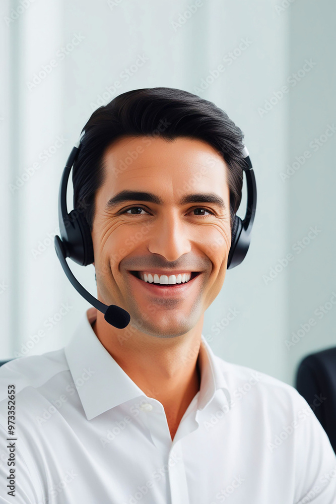 A corporate smiling man A corporate smiling man