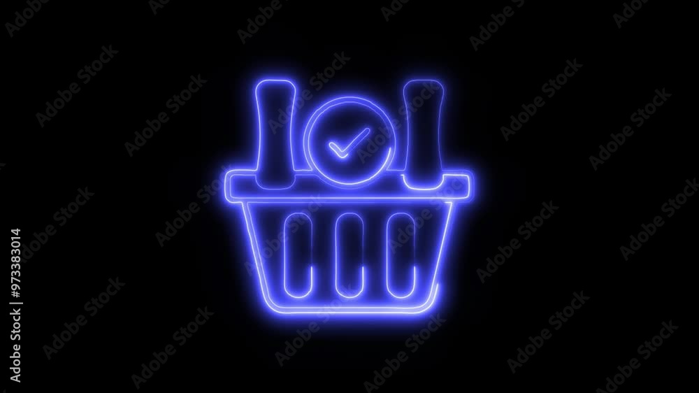 Checkout Icon in Video HD Neon Animation – Payment and Shopping Cart Symbol with Dynamic Glow on Black Background Checkout Icon in Video HD Neon Animation – Payment and Shopping Cart Symbol with Dynamic Glow on Black Background