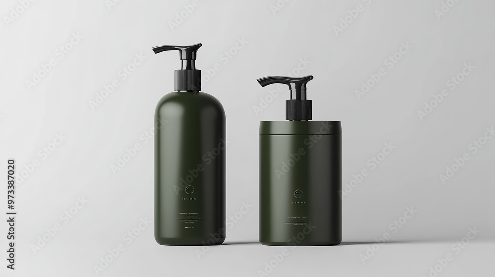 Branding Product Packaging Pump Bottle Mockup Branding Product Packaging Pump Bottle Mockup