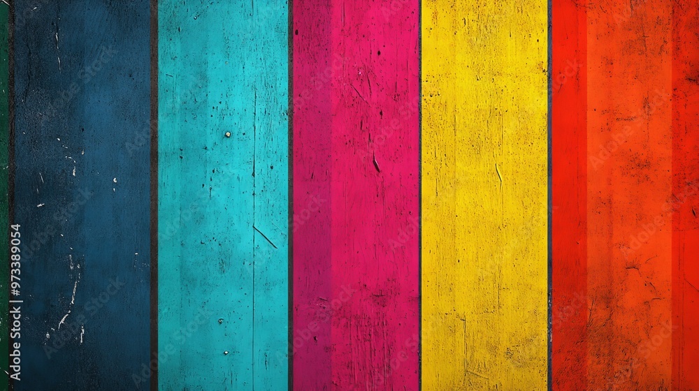 Colourful Stripes Text Effect Mockup Colourful Stripes Text Effect Mockup