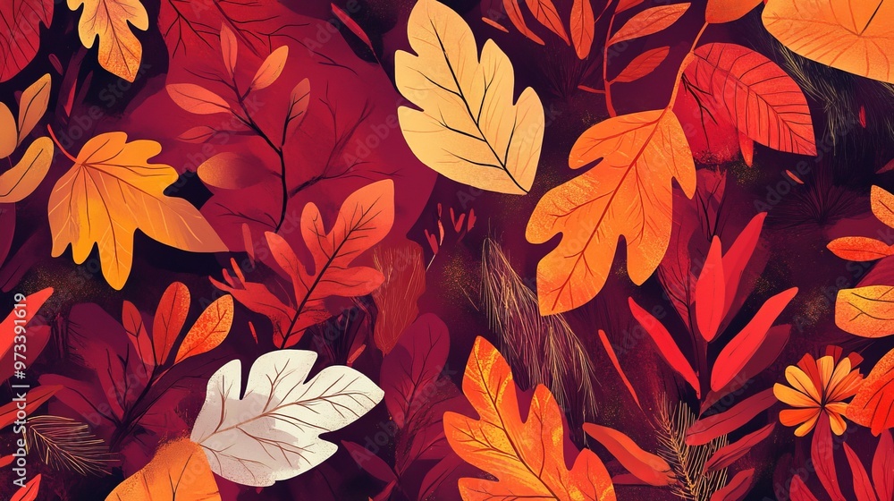 Autumn Patterns & Backgrounds Autumn Patterns & Backgrounds