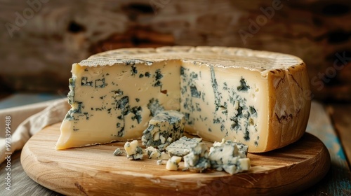 Tasting premium blue cheese