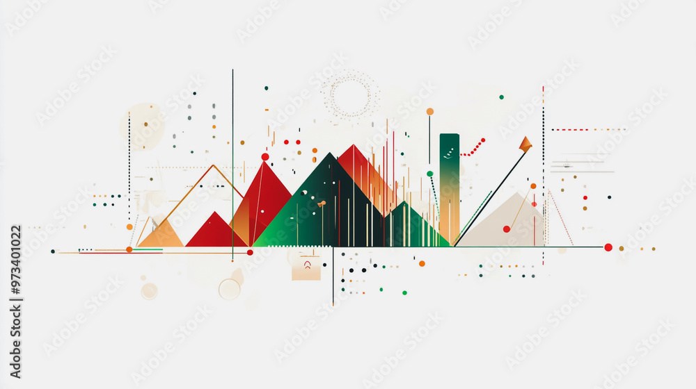 charts and graphs with statistics to innovative analyze business potential and forecast future development of companies growth. charts and graphs with statistics to innovative analyze business potential and forecast future development of companies growth.