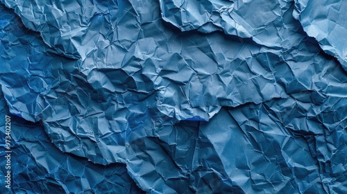 Wallpaper Mural Textural appearance of blue paper Torontodigital.ca