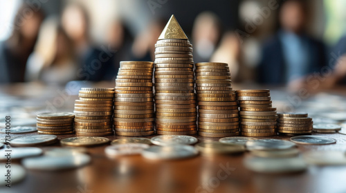 An online financial pyramid scheme illustrated with users unknowingly investing money into a fraudulent platform.