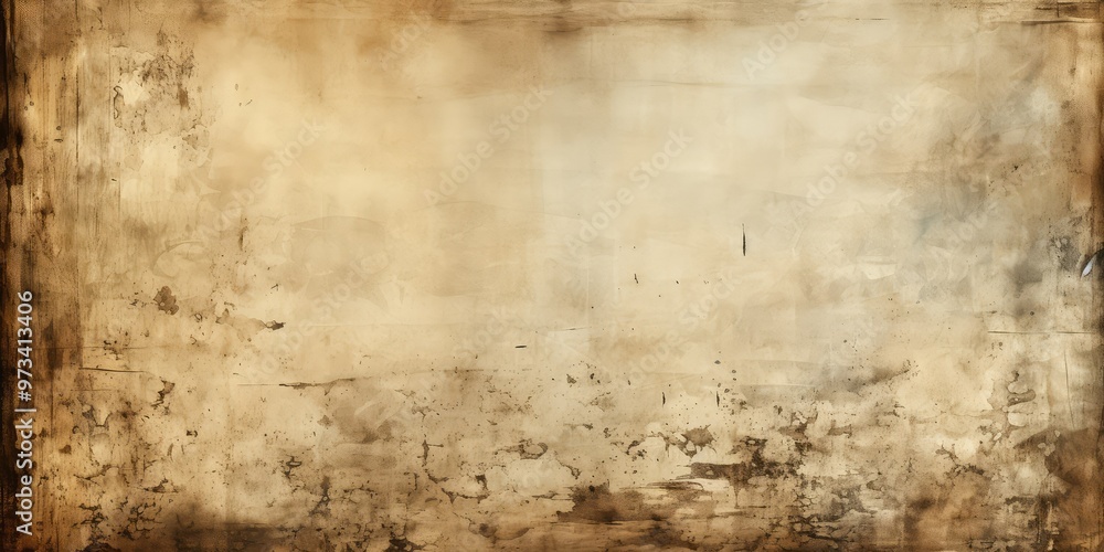 Aged paper with spots and stains Aged paper with spots and stains