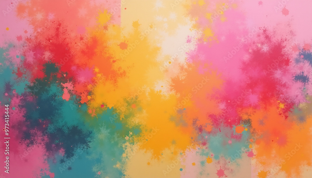 a colorful background with a lot of paint splats a colorful background with a lot of paint splats