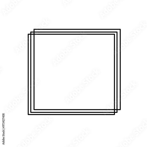 square frame sketch