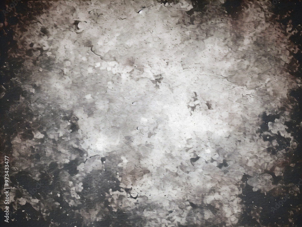 Fototapeta premium Grunge texture on a transparent background, creating a vintage, distressed effect