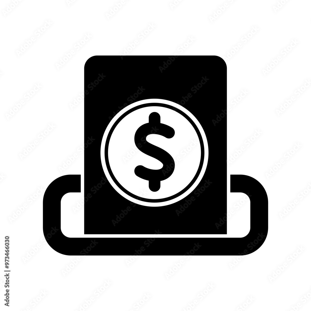 deposit concept line icon. Simple element illustration. deposit outline symbol design. deposit concept line icon. Simple element illustration. deposit outline symbol design.