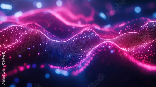 Wallpaper Mural Digital plexus backdrop showcasing big data visualization Futuristic abstract design emphasizing connectivity concepts Torontodigital.ca