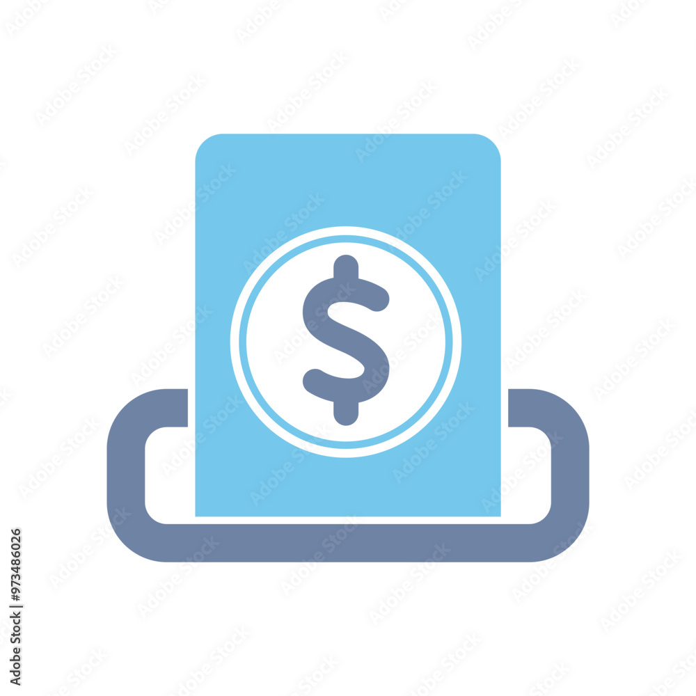 deposit concept line icon. Simple element illustration. deposit outline symbol design. deposit concept line icon. Simple element illustration. deposit outline symbol design.