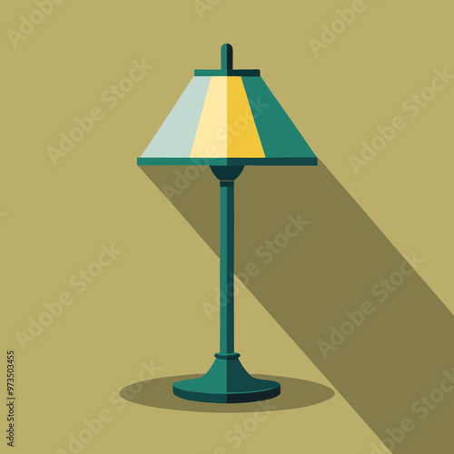 vector table lamp