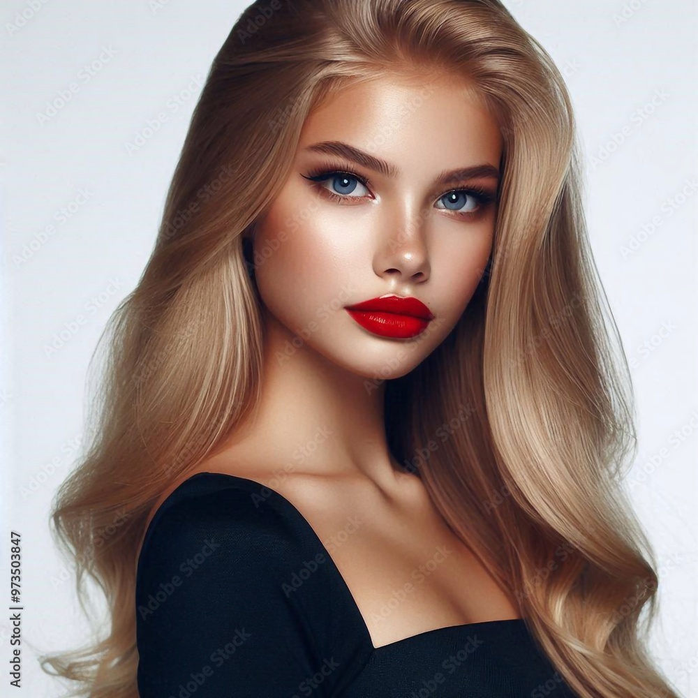 Fototapeta premium Blonde Schönheit