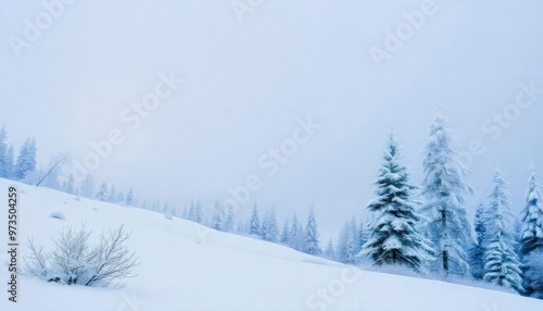 Wallpaper Mural Winter landscape Torontodigital.ca