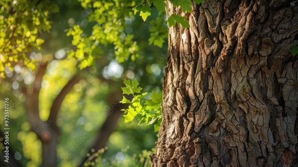 Obraz premium tree trunk