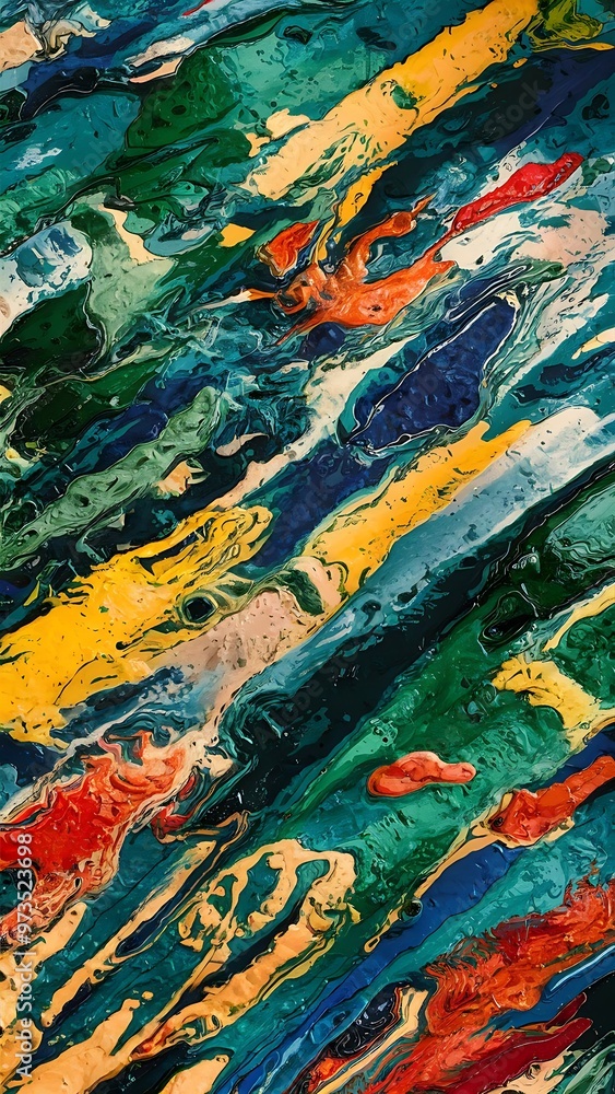 Abstract acrylic and watercolor brush strokes painted background. Texture paper. Abstract acrylic and watercolor brush strokes painted background. Texture paper.