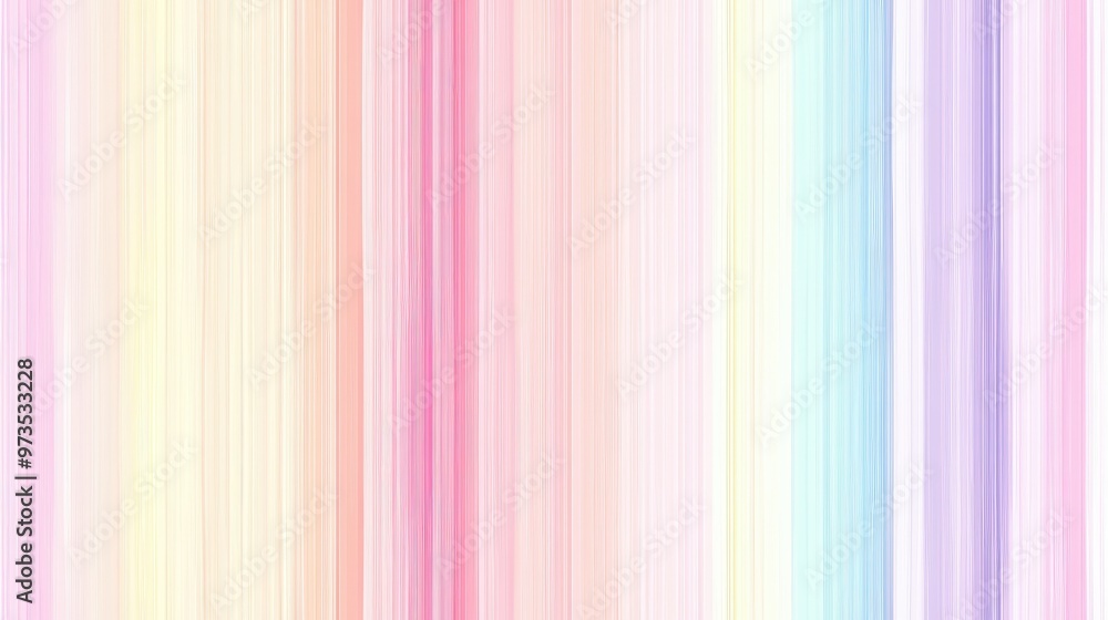 Abstract seamless vertical stripes with a gradient of rainbow colors in pastel tones Abstract seamless vertical stripes with a gradient of rainbow colors in pastel tones