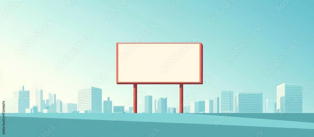 Blank Sign For Copy Space Concept Of Real Estate Advertising Or Sale Blank Sign For Copy Space Concept Of Real Estate Advertising Or Sale