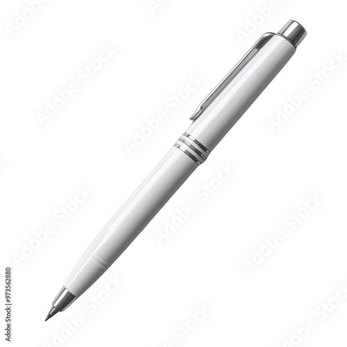 Obraz na płótnie White pen on a isolated on transparent background png file w salonie