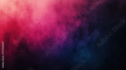 Abstract pink and blue smoke background with gradient and dark vignette.