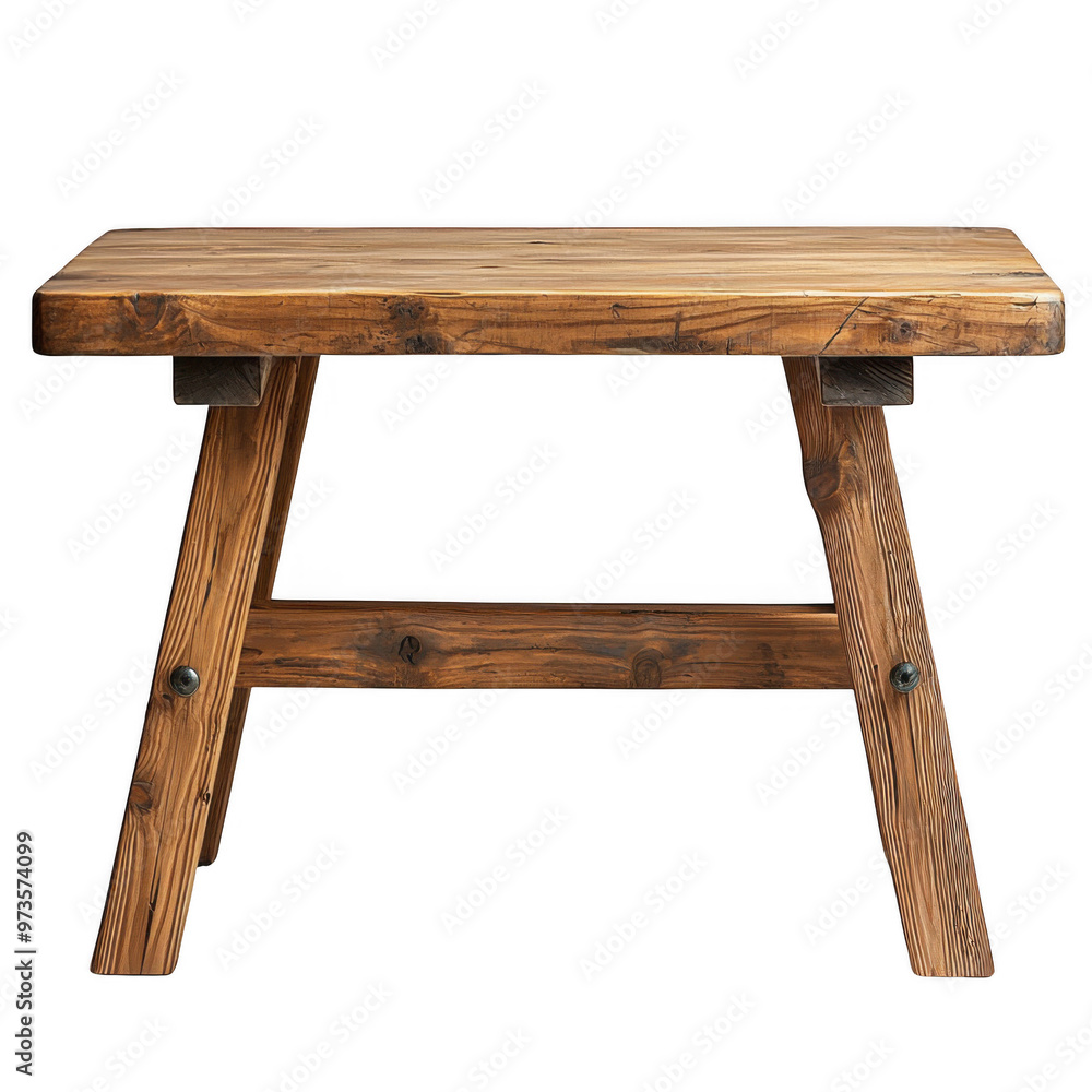 Work Table on a isolated on transparent background png file