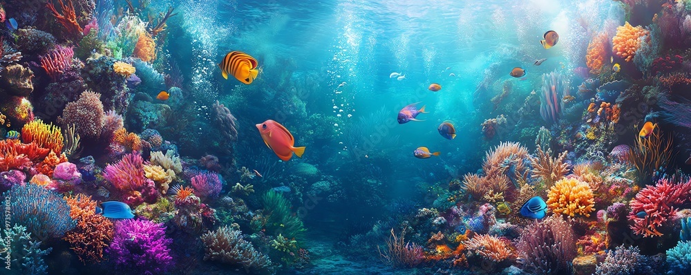 A mesmerizing underwater world A mesmerizing underwater world