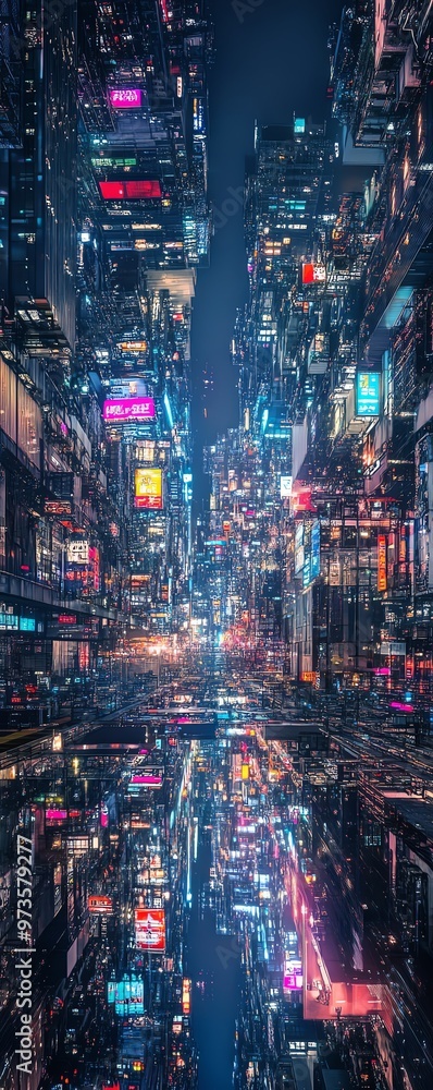 A surreal cityscape merging urban exploration with a fantasy realm A surreal cityscape merging urban exploration with a fantasy realm