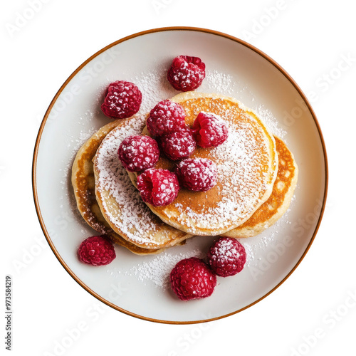 A Delicious Plate of Raspbe...