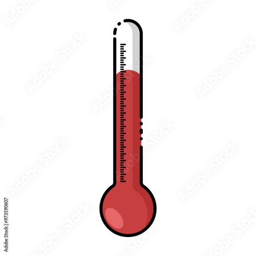 heat temperature icon for app or web