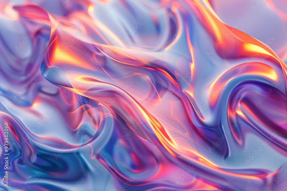 Dynamic metal backdrop adorned with vibrant flame shapes in a dreamlike abstraction Dynamic metal backdrop adorned with vibrant flame shapes in a dreamlike abstraction