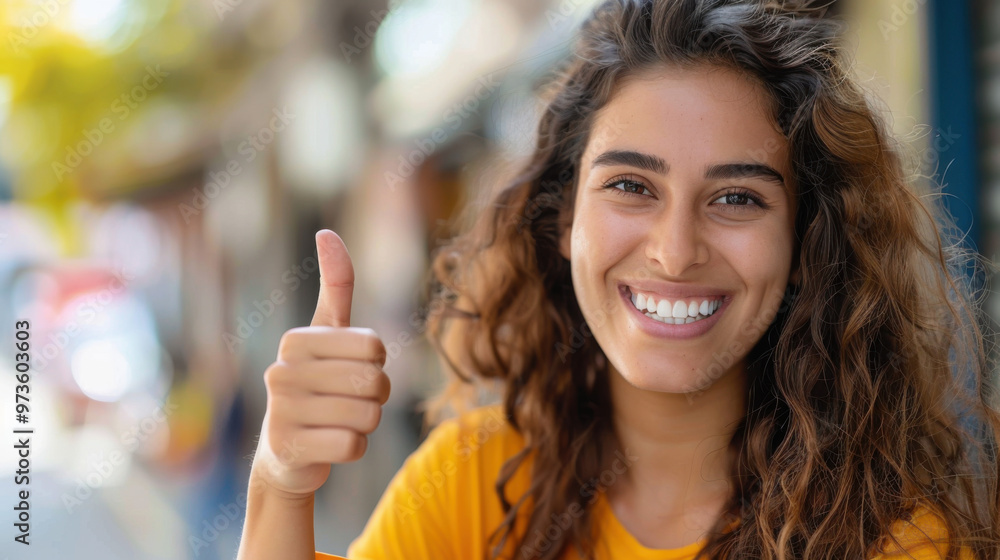 latino Pretty woman smiling Thumbs up gesture model background png file latino Pretty woman smiling Thumbs up gesture model background png file
