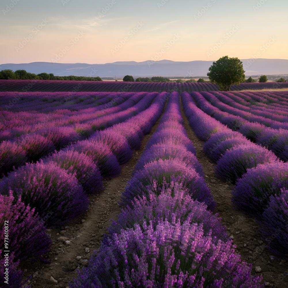 lavender field region lavender field region