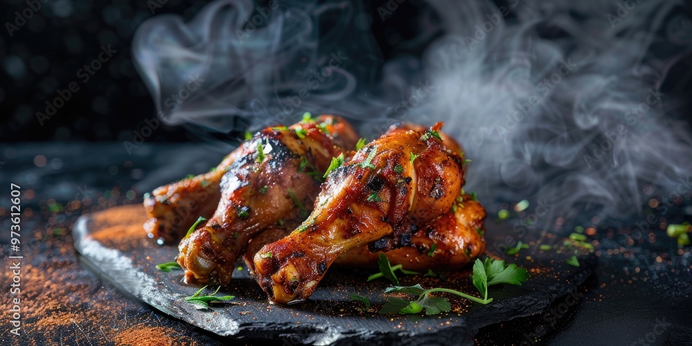 Seasoned Smoked Chicken Legs Seasoned Smoked Chicken Legs
