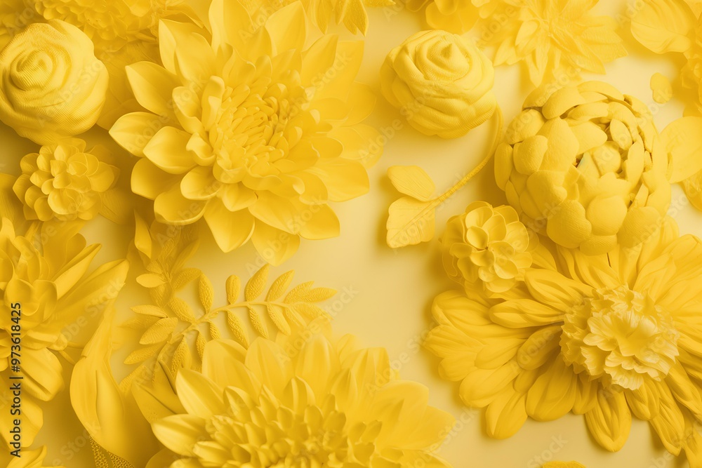 yellow chrysanthemum background yellow chrysanthemum background