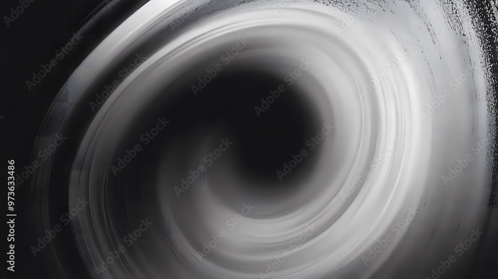 Obraz premium Abstract black, white, and gray grainy noisy background with swirl patterns, perfect for banner, poster, and backdrop designs, featuring textured noise elements for modern and minimalist visual