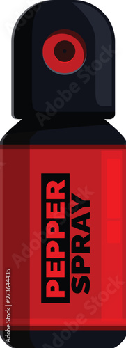 Red pepper spray for self defense, ensuring safety and deterring potential threats