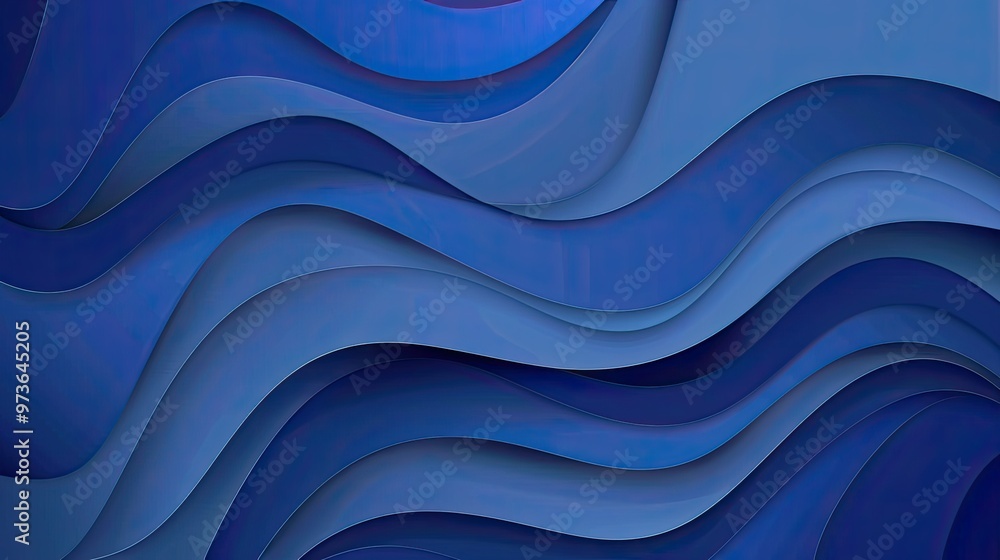 Abstract waves in various shades of blue create a dynamic and textured background, evoking a sense of movement and fluidity. Abstract waves in various shades of blue create a dynamic and textured background, evoking a sense of movement and fluidity.
