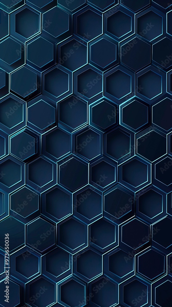 Stylish hexagonal line pattern background Stylish hexagonal line pattern background