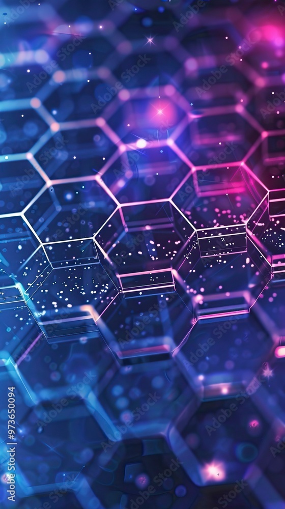 Stylish hexagonal line pattern background Stylish hexagonal line pattern background