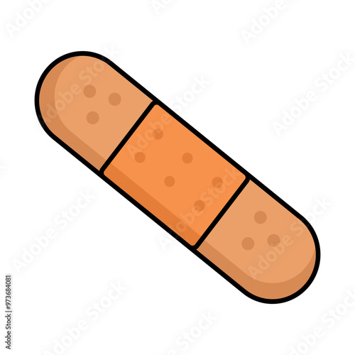 wound plaster icon for app or web