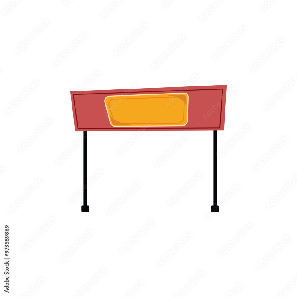 Traffic barrier icon. Flat illustration of traffic barrier icon for web design. billboard icon design graphic elements illustration billboard for various purposes Traffic barrier icon. Flat illustration of traffic barrier icon for web design. billboard icon design graphic elements illustration billboard for various purposes